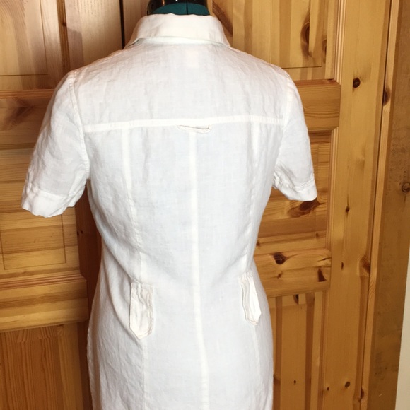 White linen dress - Picture 4 of 7
